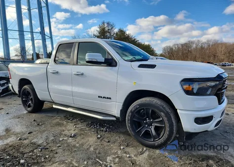 2020 Ram 1500 Big Horn/Lone Star z USA, uszkodzony, nr VIN 1C6RRFBG6LN365565